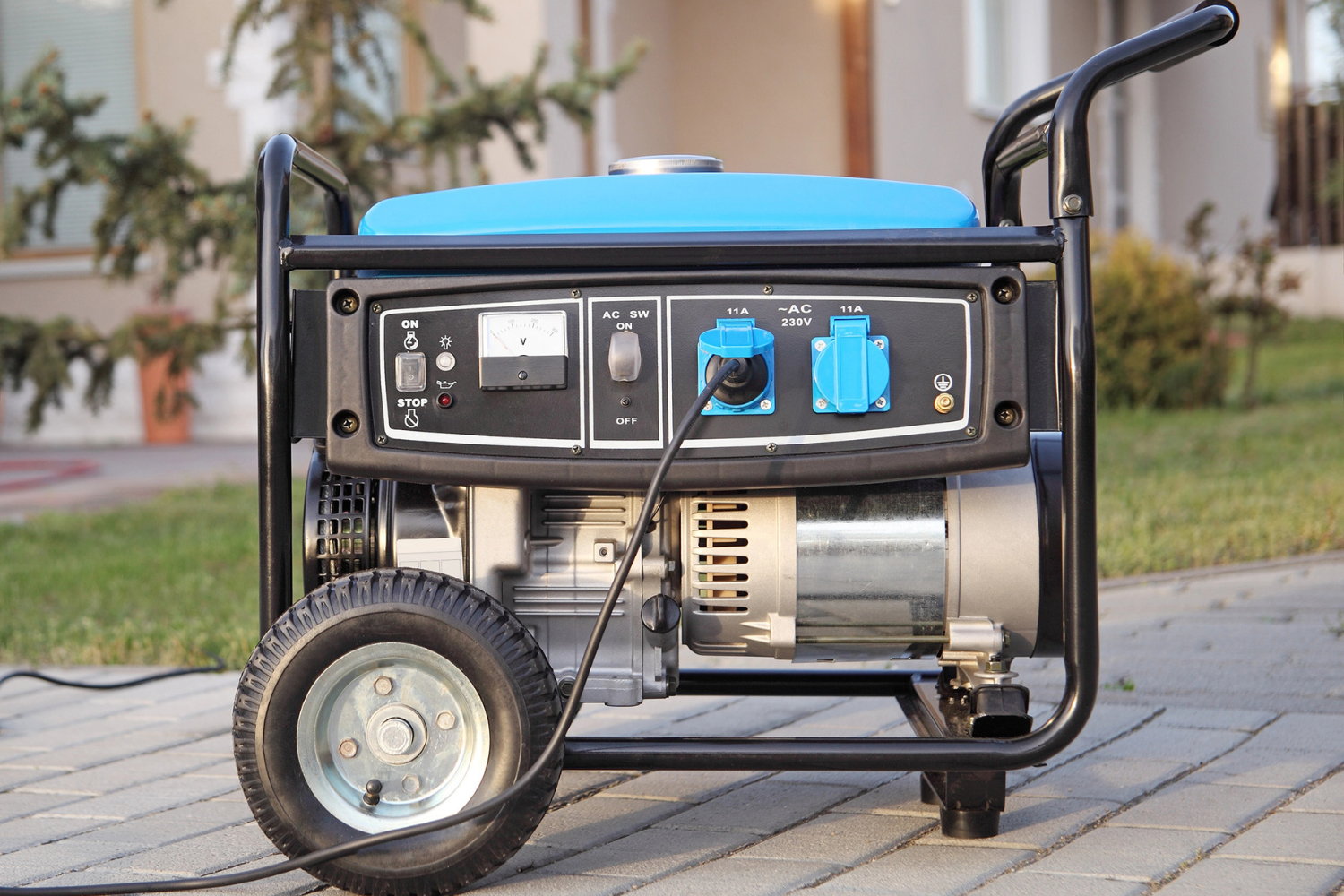 Blue Portable Generator